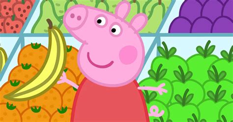 Educación Física en la Red Peppa Pig El día de la fruta Peppa Pig