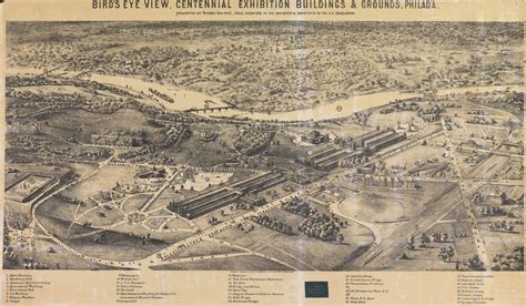 Encyclopedia of Greater Philadelphia | Centennial Exhibition Map