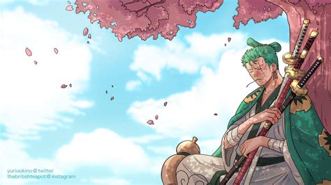 Zoro One Piece Wallpaper 4K Wano / One Piece Wano Kuni Wallpaper â ...