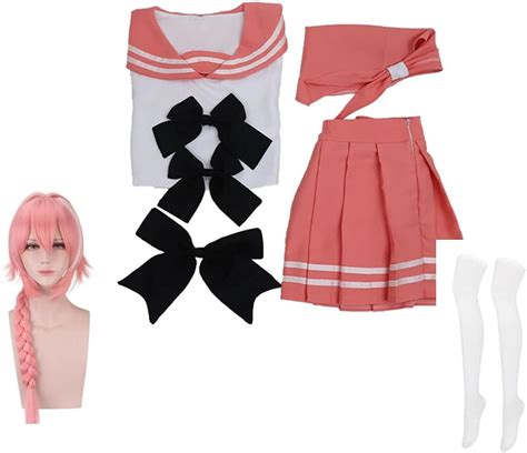 Buy Fate Apocrypha Cosplay Costume Astolfo Sailor Suit JK School