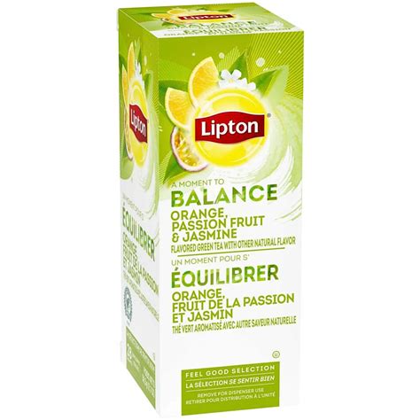 Lipton Orange Passionfruit And Jasmine Tea Canteen Canada