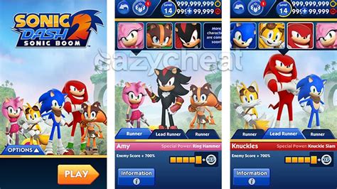 Sonic Dash 2: Sonic Boom v1.7.1 Cheat - Easiest way to cheat android ...