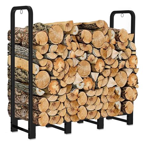 Artibear 4ft Firewood Rack Heavy Duty Outdoorindoor Log Holder