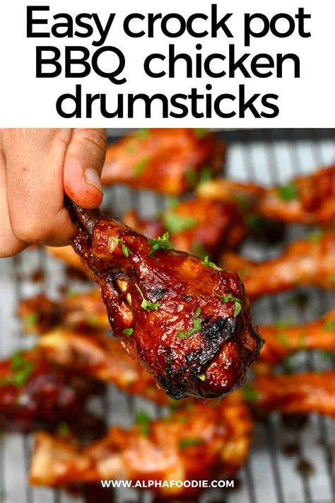 how long to cook chicken drumsticks in crock pot