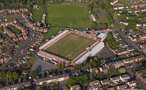 The Crown Ground Accrington Home Stadium Of Accrington Stanley