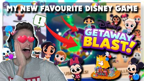 Brand New Disney Game Disney Getaway Blast 01 Youtube