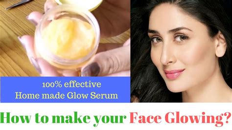 Get Glowy And Shiny Skin Naturally Using Magical Face Glow Serum 100 Working Crystal Clear Skin