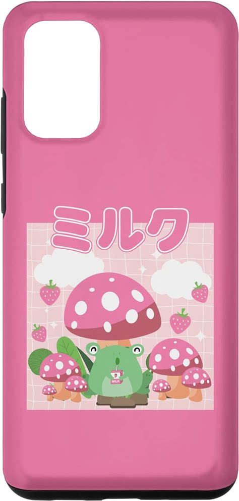 Amazon Galaxy S20 Frog Strawberry Milk Japanese Vaporwave