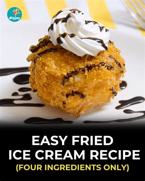 Fried Ice Cream Recipe