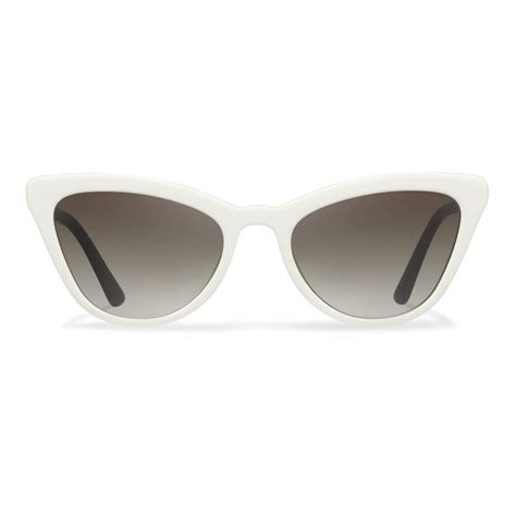 Prada Prada Ultravox Cat Eye Sunglasses Ivory Prada Collection Sunglasses Prada