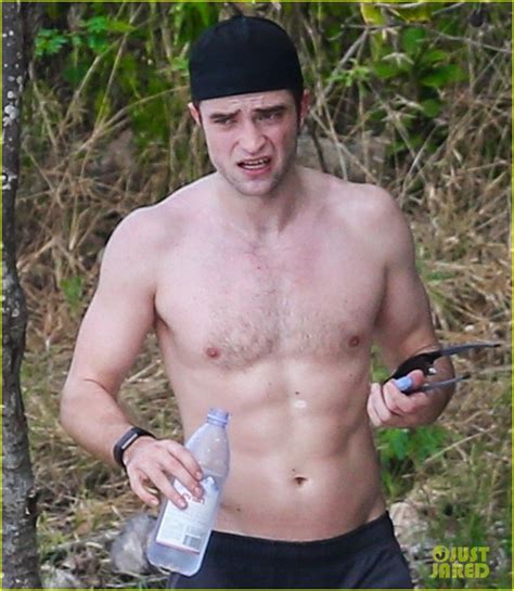 Robert Pattinson Bares Ripped Body While Shirtless In Antigua Photo