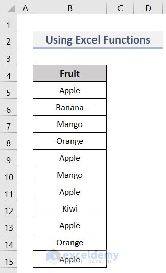 How To Create A Search Box In Excel Without Vba 2 Easy Ways