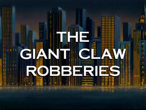 The Giant Claw Robberies Wikizilla The Kaiju Encyclopedia