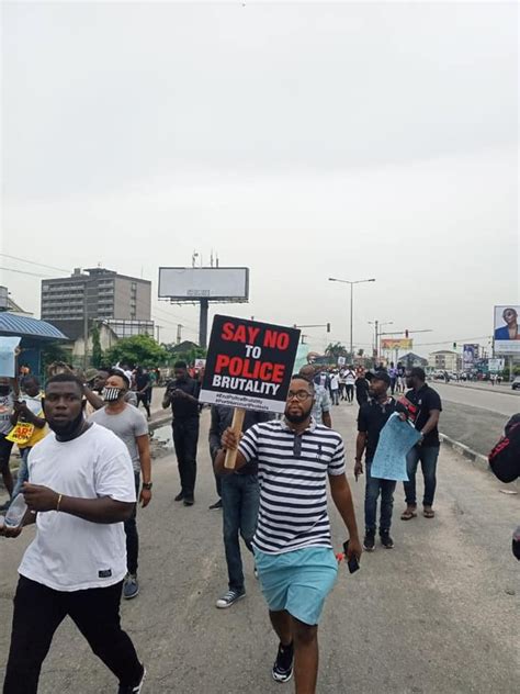 Endsars Port Harcourt Residents Defy Governor Wike Begin Protest