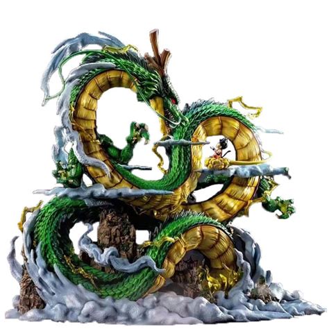 Yoyo Studio Shenron And Goku Cm Dragonball Dragon Ball Z Resin Statue