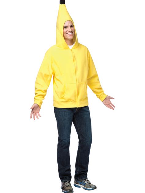 Adult's Yellow Banana Hoodie