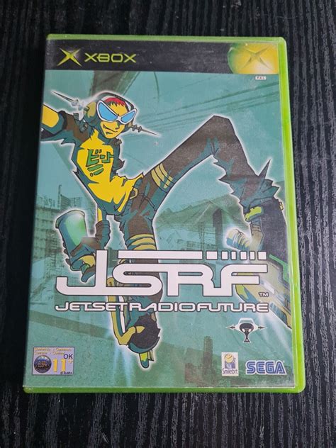 XBOX Game Sega JSRF Jet Set Radio Future XBOX Complete Disc