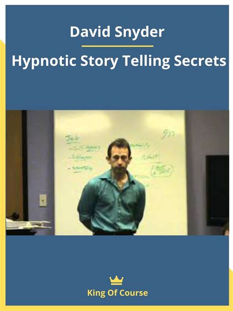 David Snyder Hypnotic Story Telling Secrets Loadcourse Best