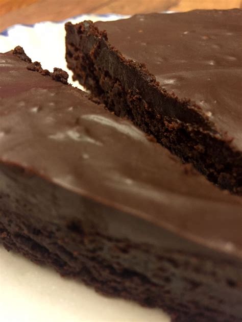 Flourless Gluten Free Chocolate Cake With Chocolate Ganache Glaze