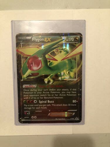 Pokemon Flygon Ex Jumbo Oversized Promo Pokemon Card Xy Values Mavin