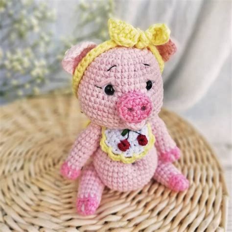 Amigurumi Pig Free Crochet Pattern Amigurumi