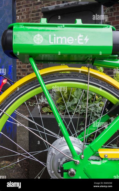 Lime electric bike rental hi-res stock photography and images - Alamy