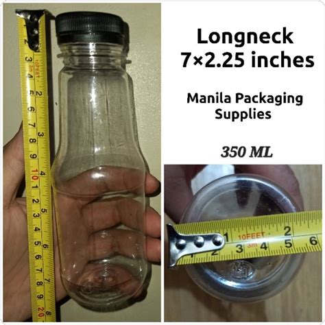 100 Pcs Longneck Plastic Bottle Shopee Philippines