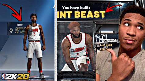 Most Dominant Paint Beast Build In Nba K Best Overpowered Center