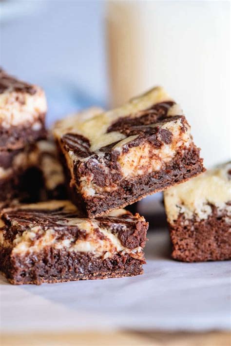 Cream Cheese Brownies Easy Dessert Recipes