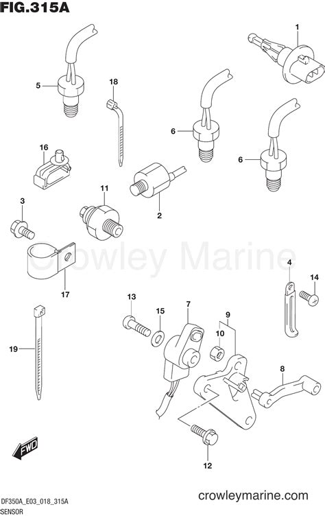 Sensor Serial Range Four Stroke Outboard Df A Crowley