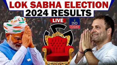 🔴live Lok Sabha Election Results Nda Vs India Bloc Pm Modi Vs