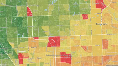 The Best Neighborhoods in Troy, MI by Home Value | BestNeighborhood.org