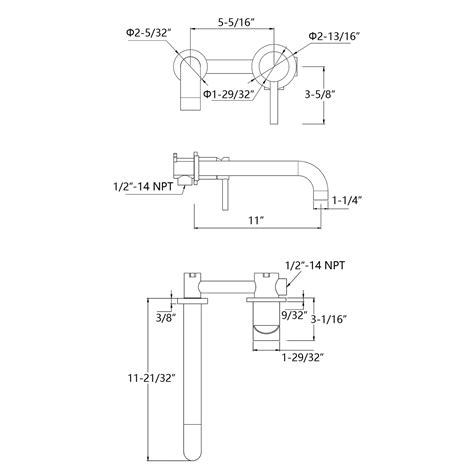 Sumerain High Flow Rate Brushed Gold Wall Mount Tub Faucet With Extra Overstock