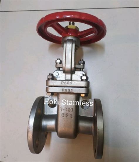 Jual Gate Valve Ansi Stainless Ss Flange Inch Dn Di Lapak