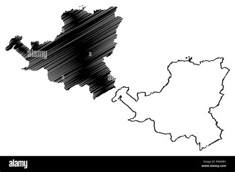 Schwyz (Cantons of Switzerland, Swiss cantons, Swiss Confederation) map vector illustration ...