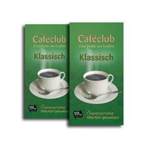 Caféclub Klassisch 500 Gramm gemahlen Tensundern