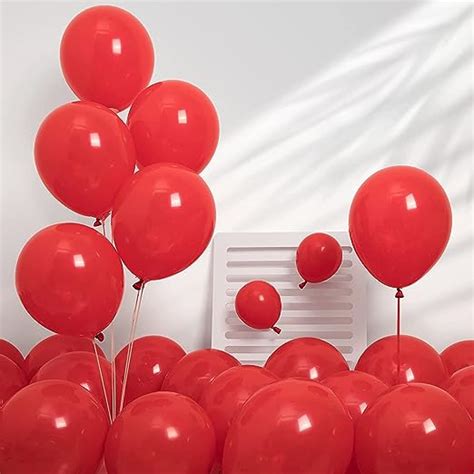 Red Balloons Pack Red Theme Kids Birthday Party Decoration Party ...