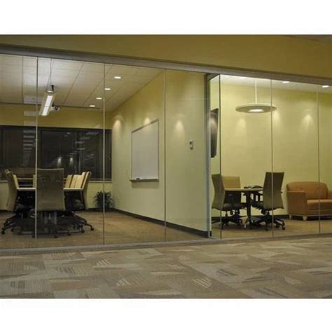 Decorative Aluminum Office Partition Dimension Size W 1 6m X H 2 50m