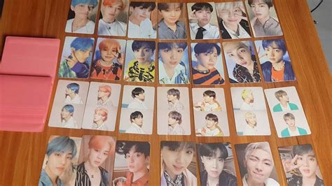 Bts Map Of The Soul Persona Whole Photocard Set 28 Cards Youtube