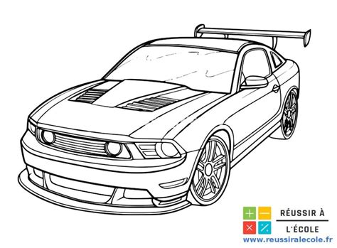 Coloriage Voiture Dessins Imprimer Gratuitement