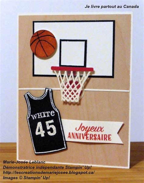 Les Meilleures Carte Anniversaire Basket Carte Anniversaire