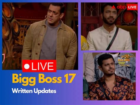 Bigg Boss 17 Episode 20 Written Live Updates Salman Khan Angry On Vicky