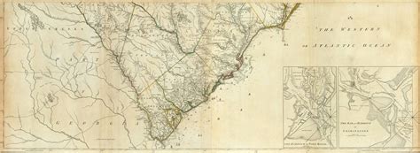 Old Map Of North Carolina - Tony Aigneis