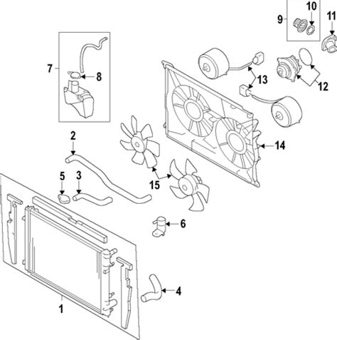 Radiator Components For Subaru B Tribeca Subaru Parts Store