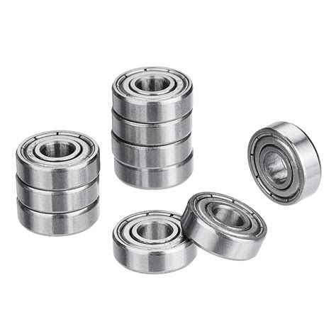 Machfit 10pcs MR85ZZ 695ZZ Bearing I D 5mm Steel Double Shielded