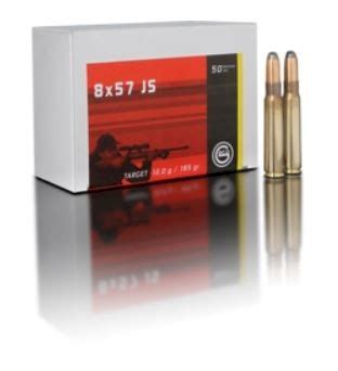 Munitions GECO Cal 8x57 JS Target 12g 185gr Armurerie Beau Repaire