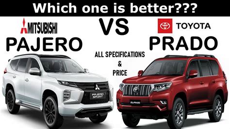 Mitsubishi Pajero Sport Vs Toyota Landcruiser Prado Which One Is