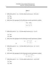 ECOS2001 Quiz Solns 02 Pdf Docx ECOS2001 Intermediate