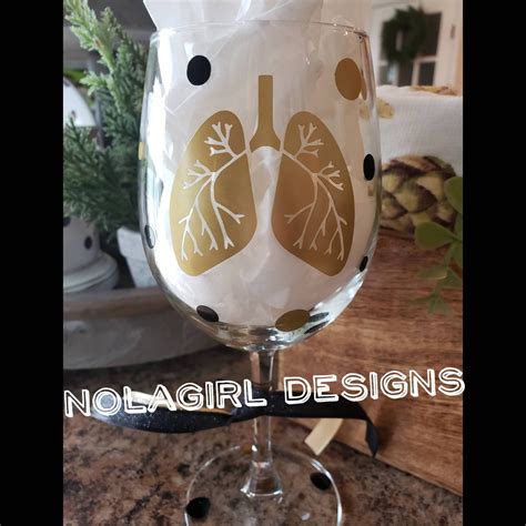 Respiratory Therapist Wine Glass Personalized Respiratory Etsy