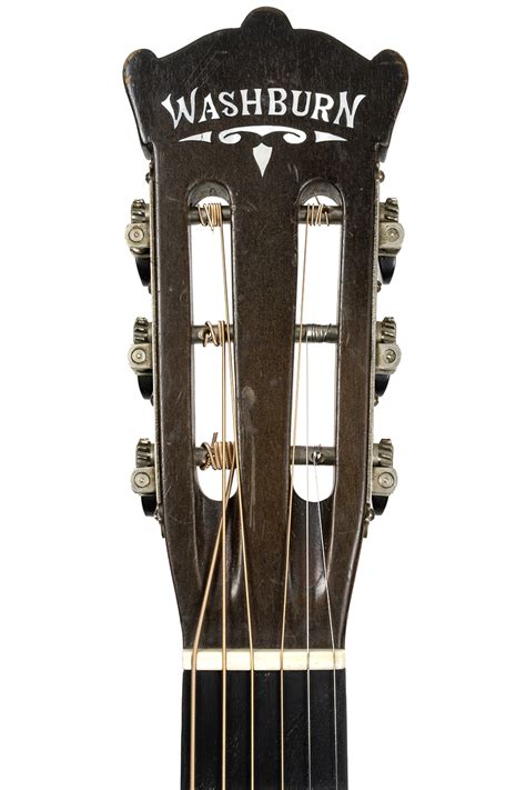 1935 Washburn Parlor Guitar Natural > Guitars Acoustic | Thunder Road Guitars PDX